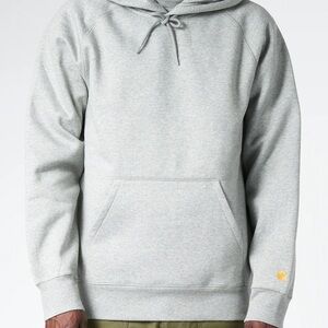 Carhartt Midweight Hooded Sweatshirt - Light Gray